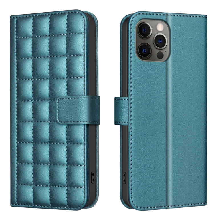 Square Texture Leather Phone Case, For iPhone 12 / 12 Pro, For iPhone 12 Pro Max�����������������...