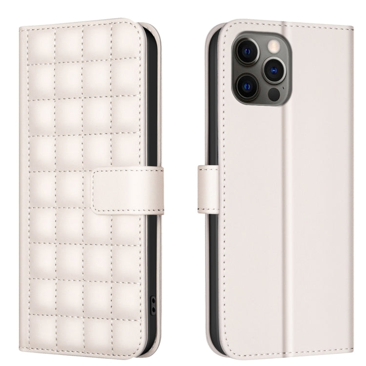 Square Texture Leather Phone Case, For iPhone 12 / 12 Pro, For iPhone 12 Pro Max�����������������...