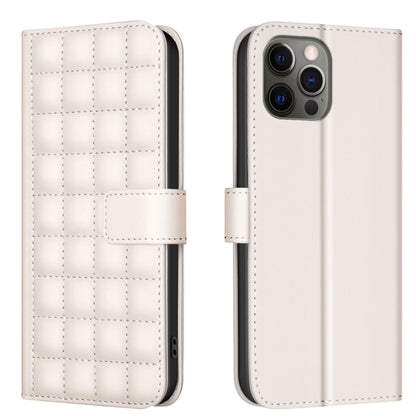 Square Texture Leather Phone Case, For iPhone 12 / 12 Pro, For iPhone 12 Pro Max�����������������...