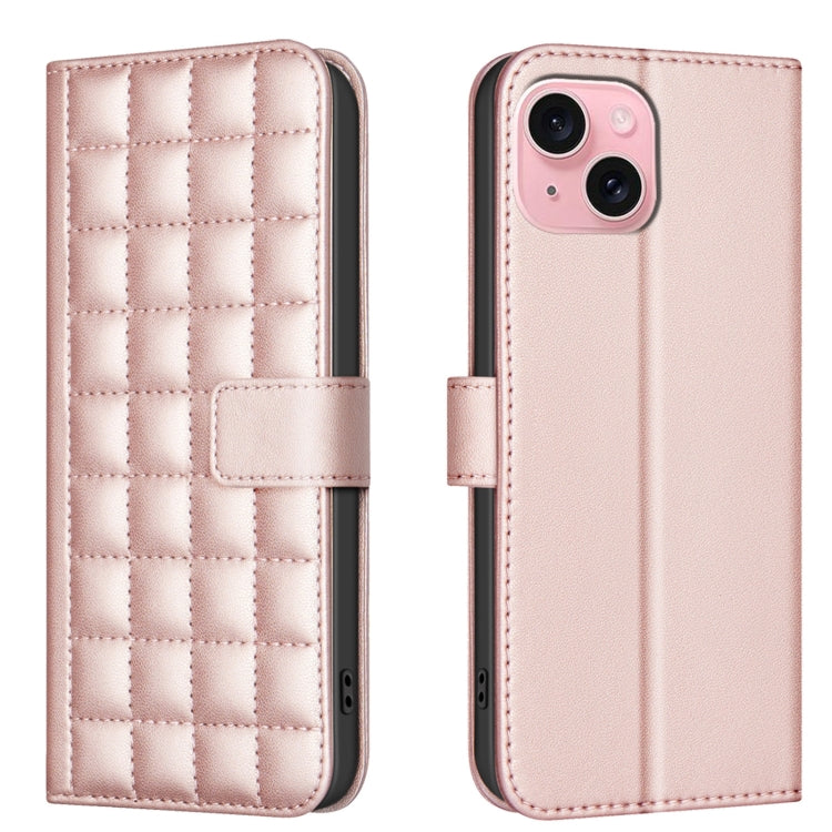 Square Texture Leather Phone Case, For iPhone 17 Pro Max, For iPhone 16e, For iPhone 16 Pro Max��...