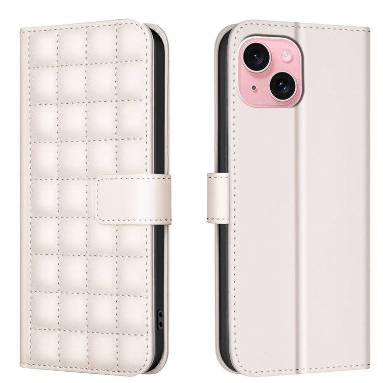 Square Texture Leather Phone Case, For iPhone 17 Pro Max, For iPhone 16e, For iPhone 16 Pro Max��...