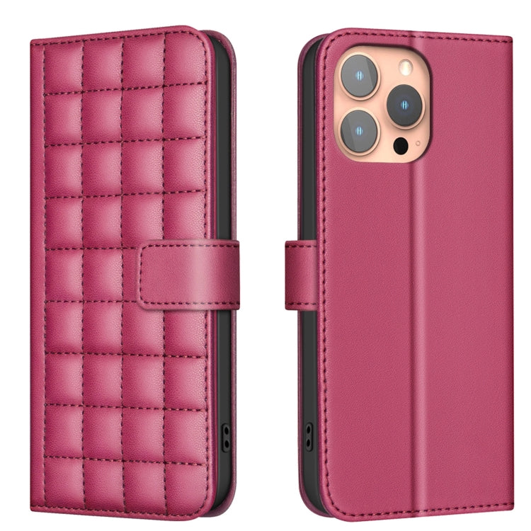 Square Texture Leather Phone Case, For iPhone 17 Pro Max, For iPhone 16e, For iPhone 16 Pro Max��...