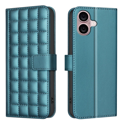 Square Texture Leather Phone Case, For iPhone 17 Pro Max, For iPhone 16e, For iPhone 16 Pro Max��...