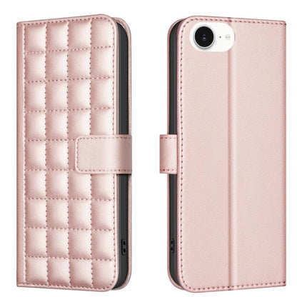 Square Texture Leather Phone Case, For iPhone 17 Pro Max, For iPhone 16e, For iPhone 16 Pro Max��...