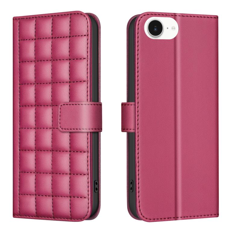 Square Texture Leather Phone Case, For iPhone 17 Pro Max, For iPhone 16e, For iPhone 16 Pro Max��...