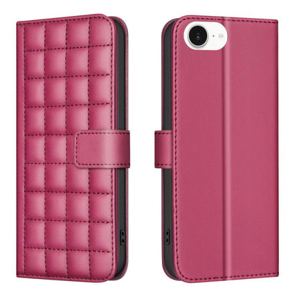 Square Texture Leather Phone Case, For iPhone 17 Pro Max, For iPhone 16e, For iPhone 16 Pro Max��...
