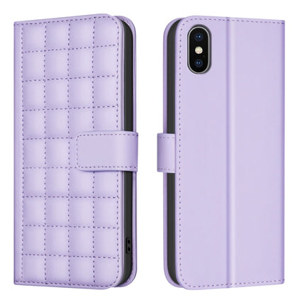 Square Texture Leather Phone Case, For iPhone 12 / 12 Pro, For iPhone 12 Pro Max�����������������...