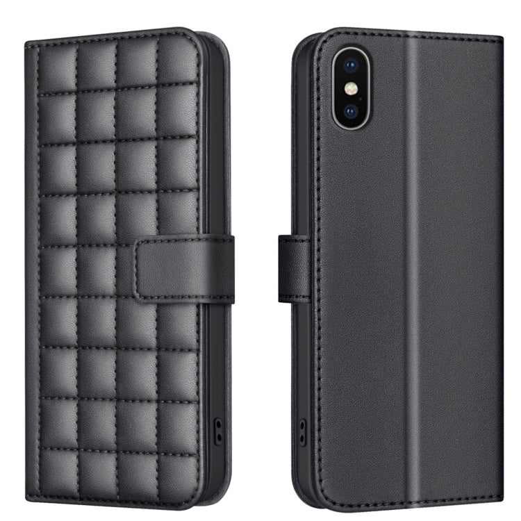 Square Texture Leather Phone Case, For iPhone 12 / 12 Pro, For iPhone 12 Pro Max�����������������...