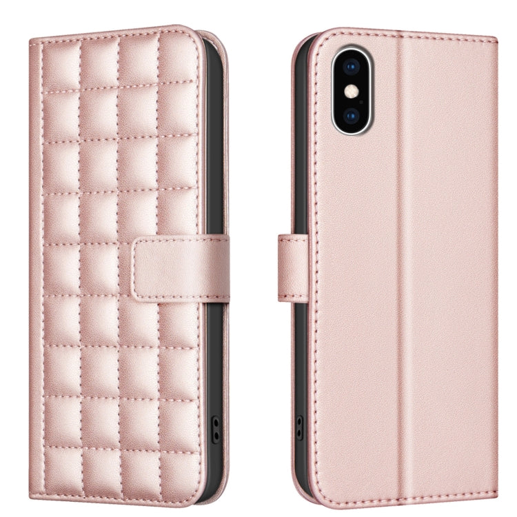 Square Texture Leather Phone Case, For iPhone 12 / 12 Pro, For iPhone 12 Pro Max�����������������...