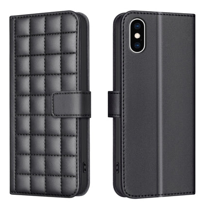 Square Texture Leather Phone Case, For iPhone 12 / 12 Pro, For iPhone 12 Pro Max�����������������...