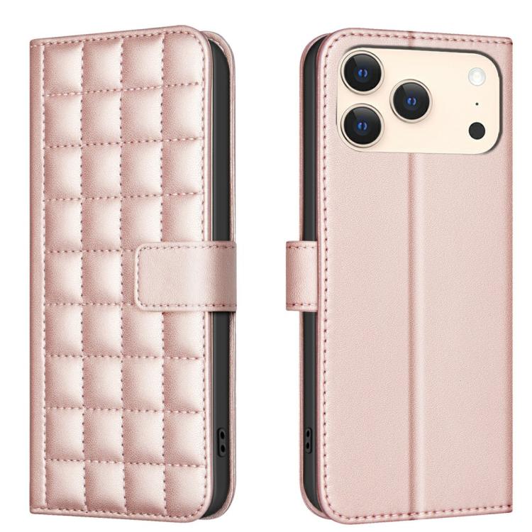 Square Texture Leather Phone Case, For iPhone 17 Pro Max, For iPhone 16e, For iPhone 16 Pro Max��...