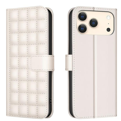 Square Texture Leather Phone Case, For iPhone 17 Pro Max, For iPhone 16e, For iPhone 16 Pro Max��...