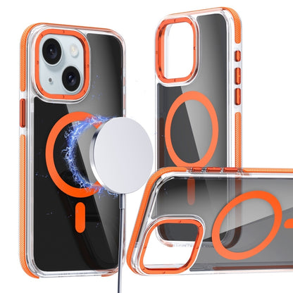 Magsafe Dual-Color Transparent Black Full Coverage Phone Case, For iPhone 16 Pro Max�������������...