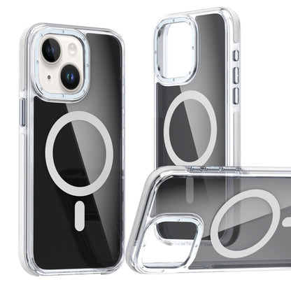 Magsafe Dual-Color Transparent Black Full Coverage Phone Case, For iPhone 16 Pro Max�������������...