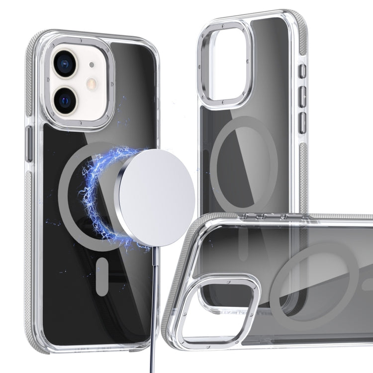 Magsafe Dual-Color Transparent Black Full Coverage Phone Case, For iPhone 16 Pro Max�������������...