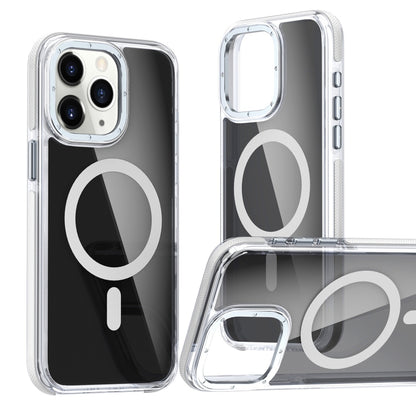 Magsafe Dual-Color Transparent Black Full Coverage Phone Case, For iPhone 16 Pro Max�������������...