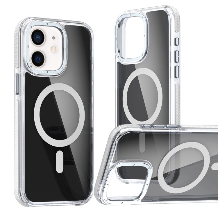 Magsafe Dual-Color Transparent Black Full Coverage Phone Case, For iPhone 16 Pro Max�������������...