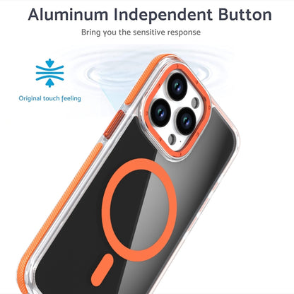 Magsafe Dual-Color Transparent Black Full Coverage Phone Case, For iPhone 16 Pro Max�������������...