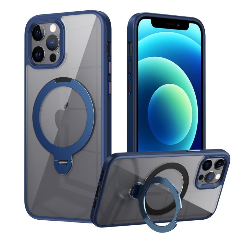 Transparent MagSafe Magnetic Rotating Ring Holder Phone Case, For iPhone 16 Pro Max��������������...