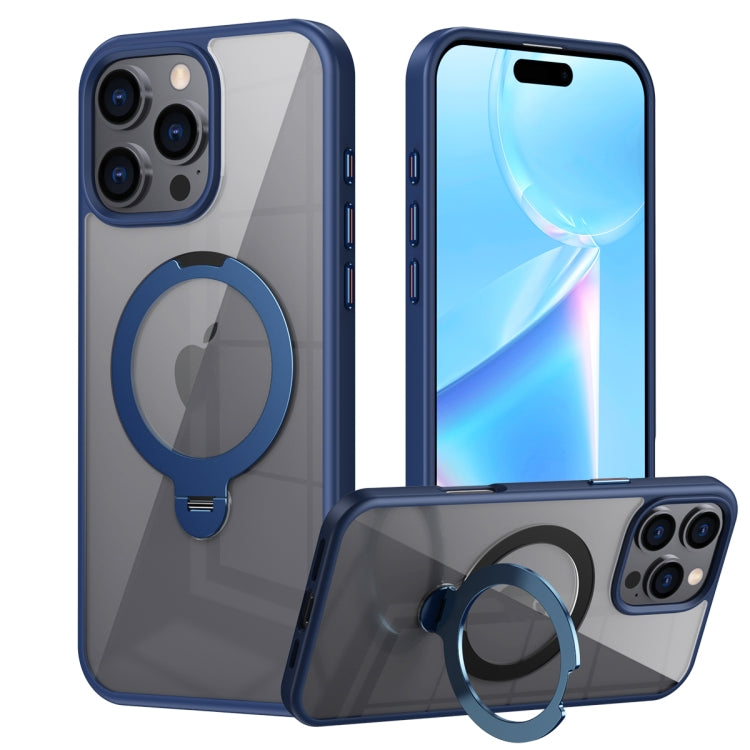 Transparent MagSafe Magnetic Rotating Ring Holder Phone Case, For iPhone 16 Pro Max��������������...