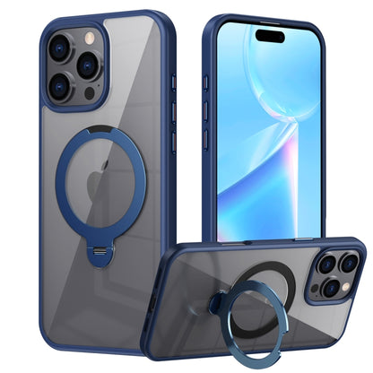 Transparent MagSafe Magnetic Rotating Ring Holder Phone Case, For iPhone 16 Pro Max��������������...