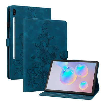 Lily Embossed Leather Tablet Case with Pen, For Samsung Galaxy Tab S10 FE+�����������������������...