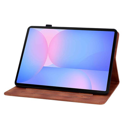Lily Embossed Leather Tablet Case with Pen, For Samsung Galaxy Tab S10 FE+�����������������������...