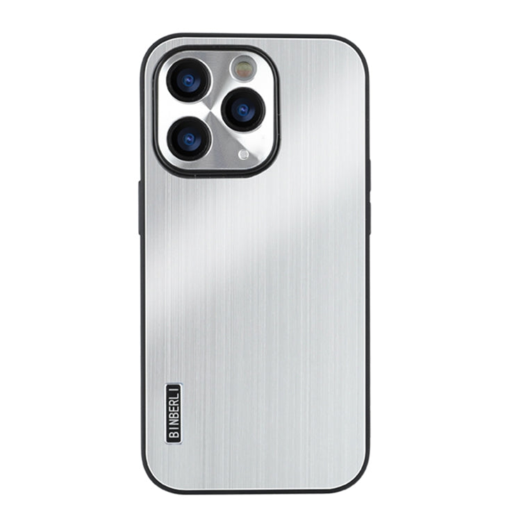 PC Hybrid Aluminum Alloy Brushed Shockproof Phone Case