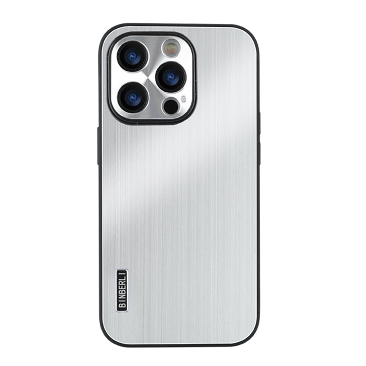 PC Hybrid Aluminum Alloy Brushed Shockproof Phone Case