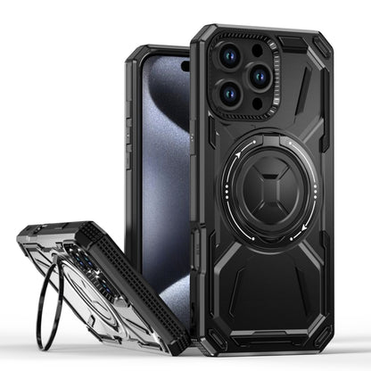 Armor II Series MagSafe Magnetic Holder Phone Case, For iPhone 16 Pro Max, For iPhone 16 Pro�����...