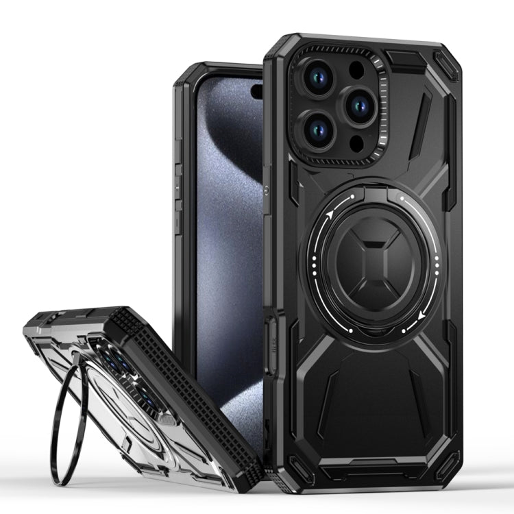 Armor II Series MagSafe Magnetic Holder Phone Case, For iPhone 16 Pro Max, For iPhone 16 Pro�����...