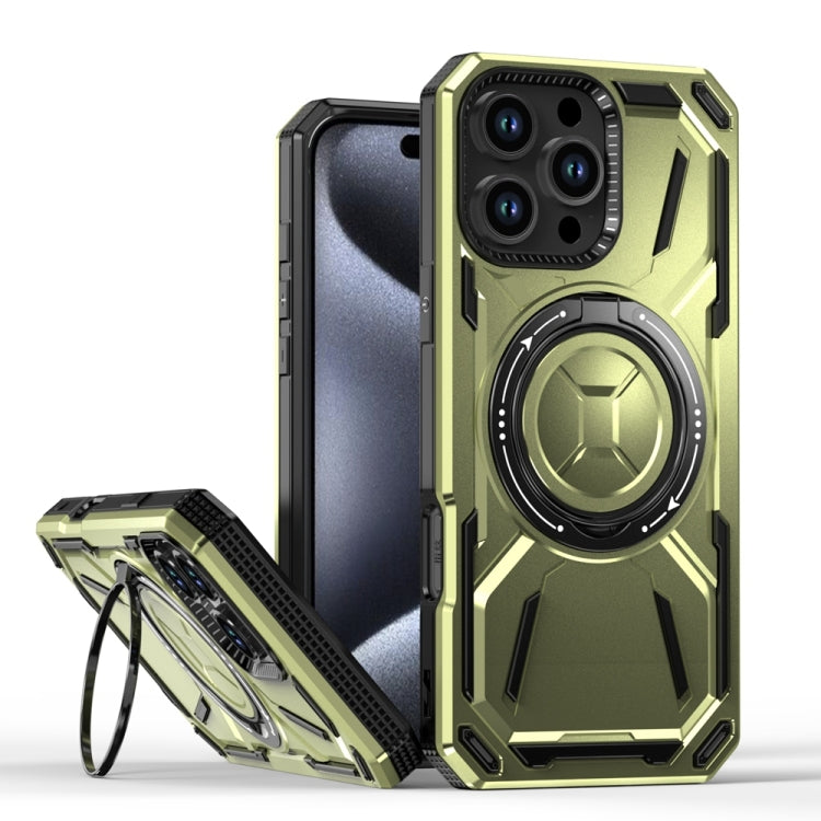 Armor II Series MagSafe Magnetic Holder Phone Case, For iPhone 16 Pro Max, For iPhone 16 Pro�����...