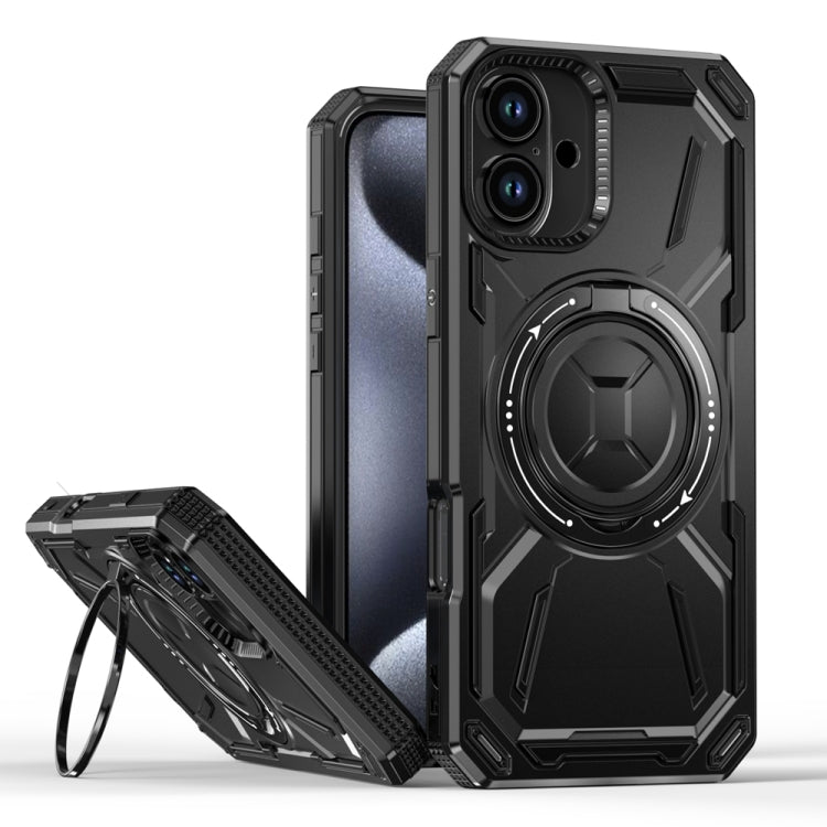 Armor II Series MagSafe Magnetic Holder Phone Case, For iPhone 16 Pro Max, For iPhone 16 Pro�����...