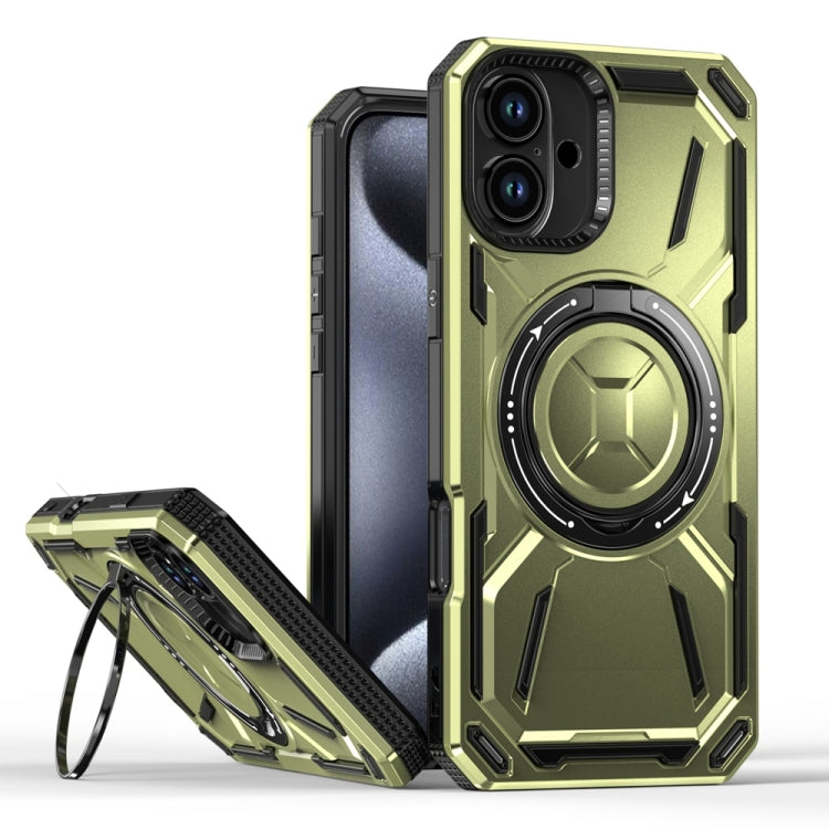 Armor II Series MagSafe Magnetic Holder Phone Case, For iPhone 16 Pro Max, For iPhone 16 Pro�����...
