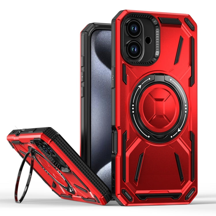 Armor II Series MagSafe Magnetic Holder Phone Case, For iPhone 16 Pro Max, For iPhone 16 Pro�����...
