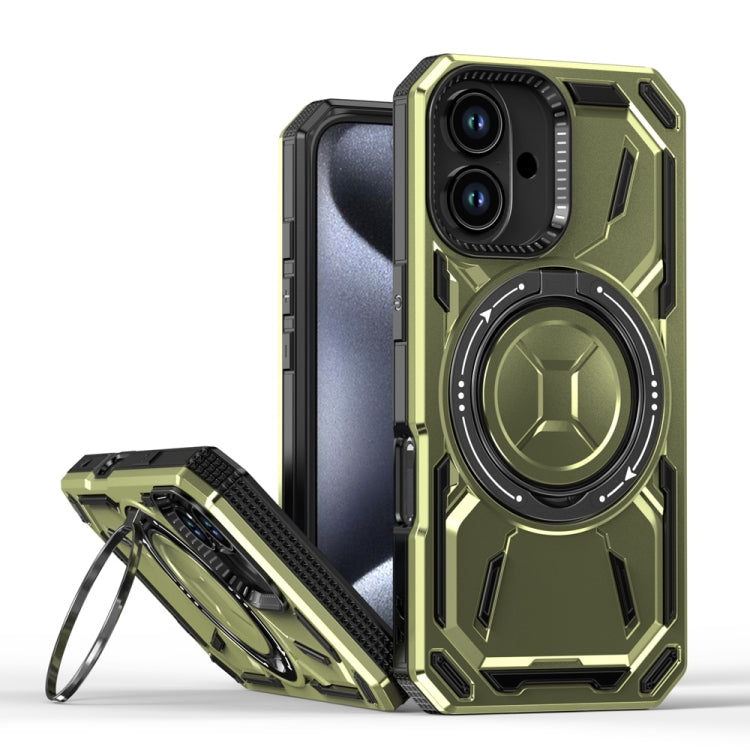 Armor II Series MagSafe Magnetic Holder Phone Case, For iPhone 16 Pro Max, For iPhone 16 Pro�����...