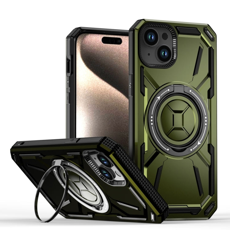 Armor II Series MagSafe Magnetic Holder Phone Case, For iPhone 16 Pro Max, For iPhone 16 Pro�����...
