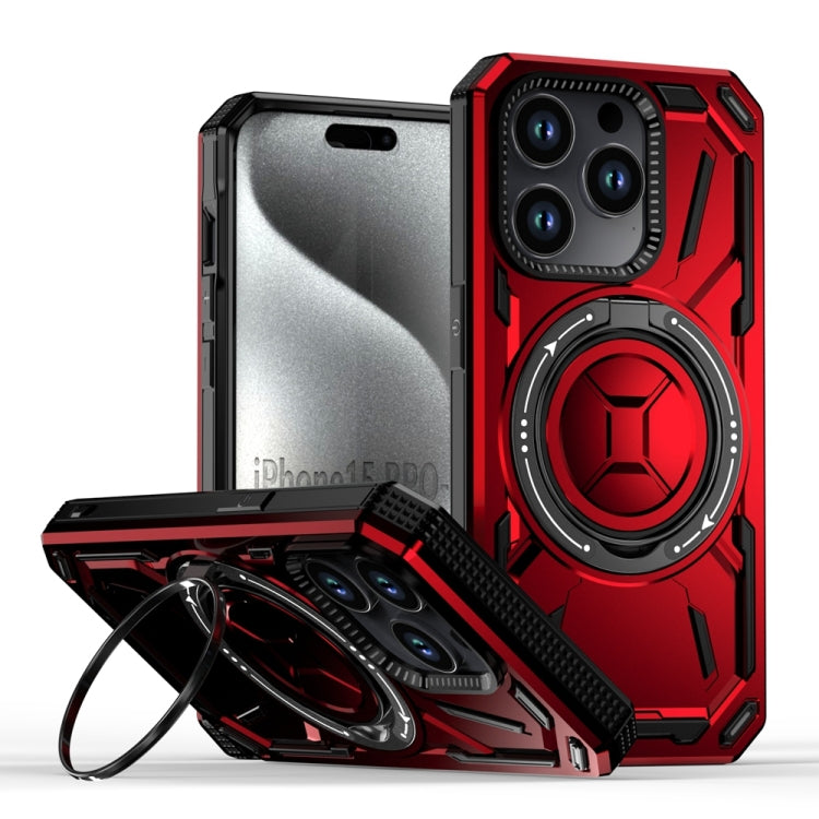 Armor II Series MagSafe Magnetic Holder Phone Case, For iPhone 16 Pro Max, For iPhone 16 Pro�����...