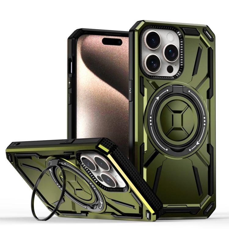 Armor II Series MagSafe Magnetic Holder Phone Case, For iPhone 16 Pro Max, For iPhone 16 Pro�����...