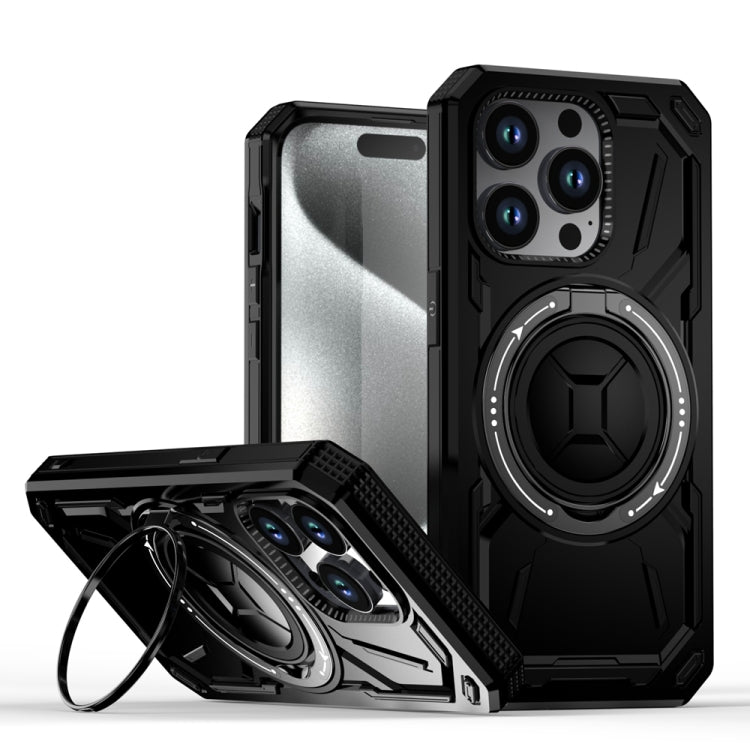 Armor II Series MagSafe Magnetic Holder Phone Case, For iPhone 16 Pro Max, For iPhone 16 Pro�����...