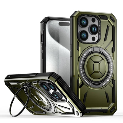Armor II Series MagSafe Magnetic Holder Phone Case, For iPhone 16 Pro Max, For iPhone 16 Pro�����...
