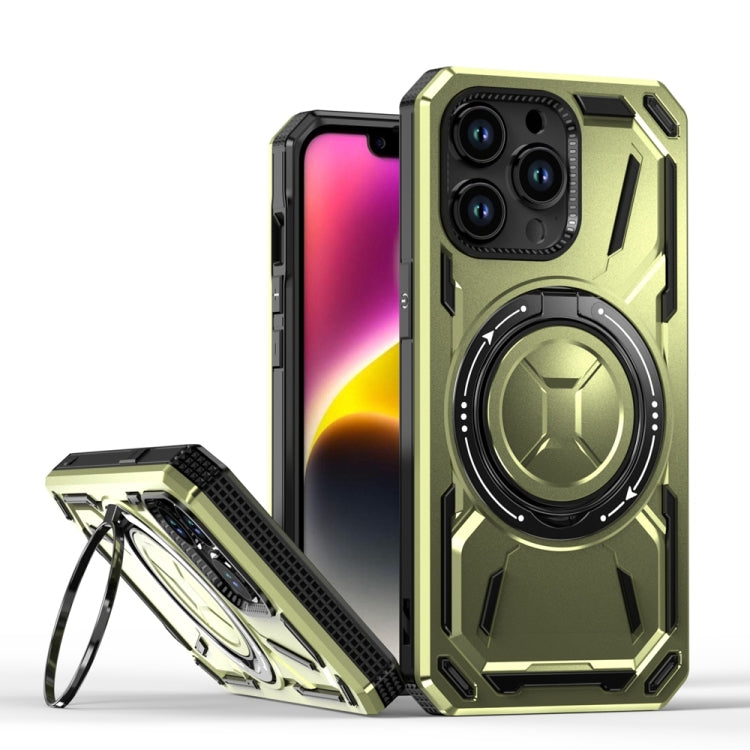 Armor II Series MagSafe Magnetic Holder Phone Case, For iPhone 16 Pro Max, For iPhone 16 Pro�����...