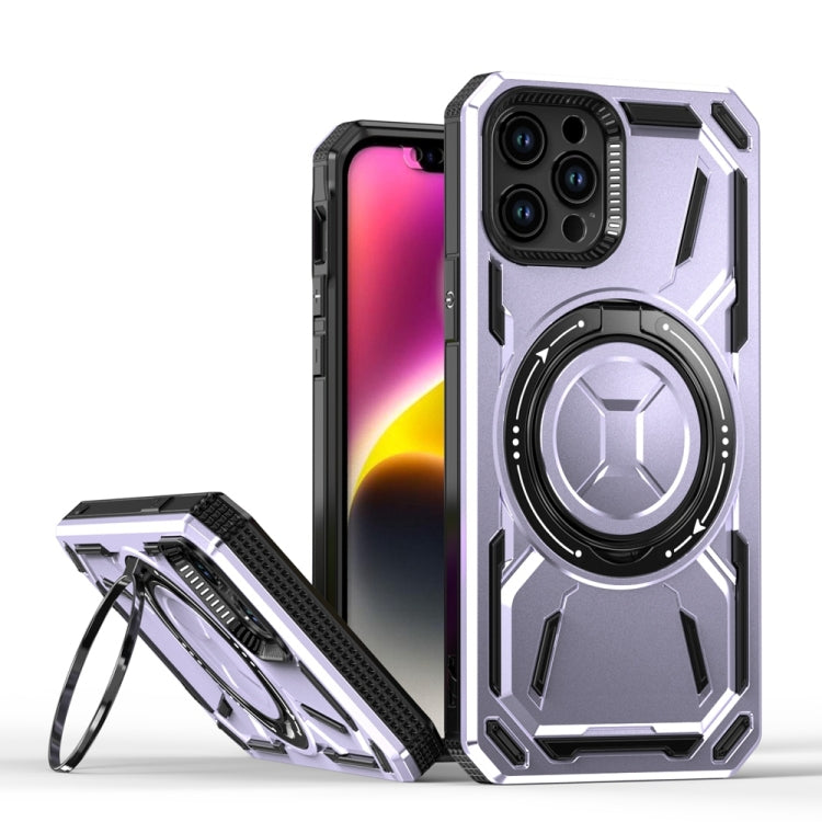 Armor II Series MagSafe Magnetic Holder Phone Case, For iPhone 16 Pro Max, For iPhone 16 Pro�����...