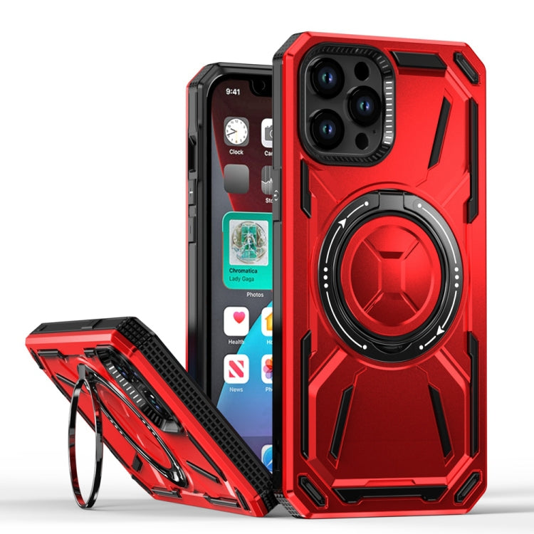 Armor II Series MagSafe Magnetic Holder Phone Case, For iPhone 16 Pro Max, For iPhone 16 Pro�����...