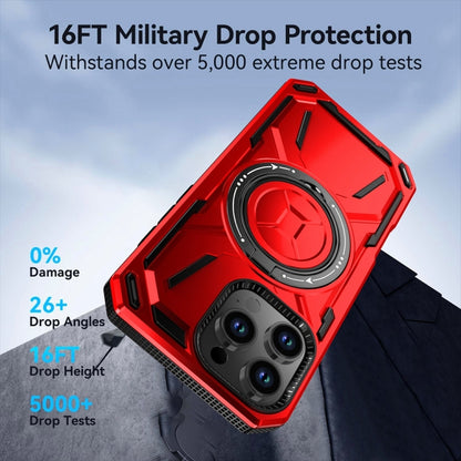 Armor II Series MagSafe Magnetic Holder Phone Case, For iPhone 16 Pro Max, For iPhone 16 Pro�����...