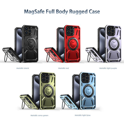 Armor II Series MagSafe Magnetic Holder Phone Case, For iPhone 16 Pro Max, For iPhone 16 Pro�����...