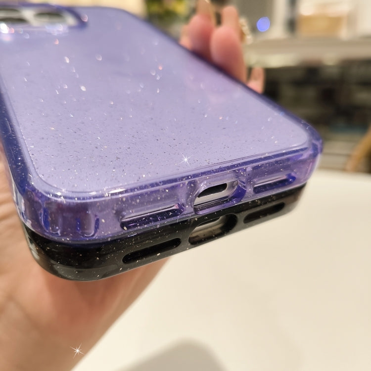 Glitter Powder TPU Hybrid PC Phone Case