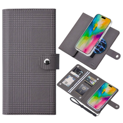 ViLi GHA-C Series RFID MagSafe Magnetic Flip Leather Phone Case, For iPhone 16 Pro Max�����������...