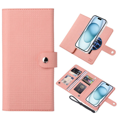 ViLi GHA-C Series RFID MagSafe Magnetic Flip Leather Phone Case, For iPhone 16 Pro Max�����������...