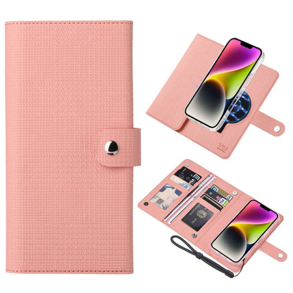 ViLi GHA-C Series RFID MagSafe Magnetic Flip Leather Phone Case, For iPhone 16 Pro Max�����������...